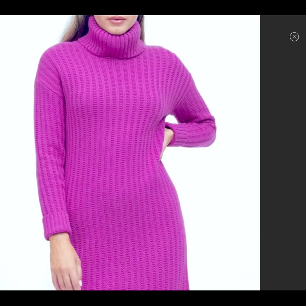 Banana republic Chunky Turtleneck Sweater Dress. - Picture 4 of 9